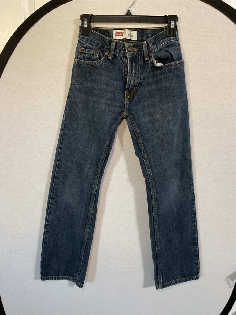 Levi's Dark Blue Kids Straight-Leg Jeans